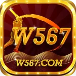 official app logo featuring a cricket batsman with golden W567 text on red background