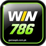 WIN786 Game Logo featured on gameapk.com.pk